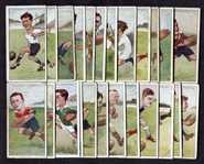 1926 Player & Sons Football & Rugby Lot of 24