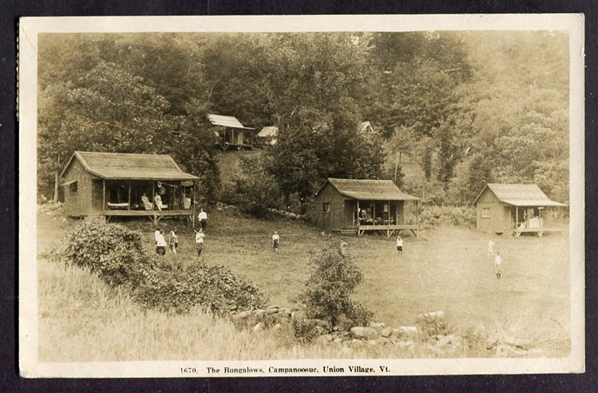 1921 Childrens Baseball Game RPPC Union Village Vermont