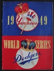 1949 World Series Program Yankee Stadium Game 1 or 2