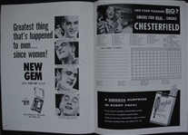 1956 World Series Program Ebbets Field Dodgers vs. Yankees
