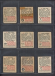 1948 Bowman Movie Stars Complete Set of 36