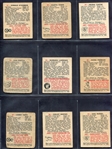 1948 Bowman Movie Stars Complete Set of 36