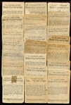 R13-1 & R13-2 American G-Men Partial Sets