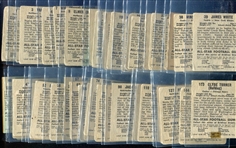 1949 Leaf Football Near Set 44 of 49