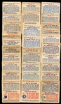 1949 Bowman America Salutes the FBI Near Set 29 of 36