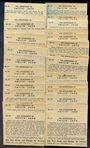 1943 Adventures of Smilin' Jack Near Set 122 of 128