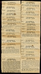 1943 Adventures of Smilin' Jack Near Set 122 of 128