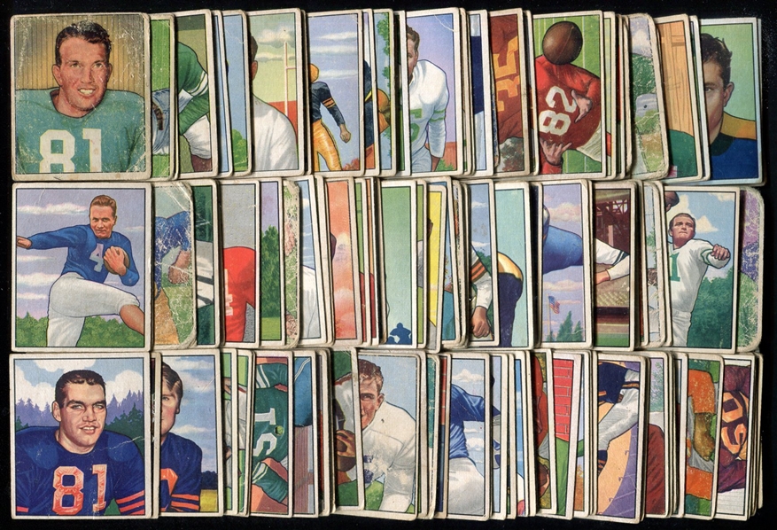 1950 Bowman Football Near Set 133 of 144