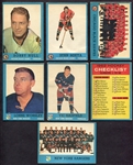 1962-63 Topps Hockey Complete Set of 132