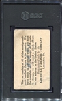 E126 American Caramel #17 Ty Cobb SGC 1