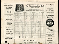 1951 Wellsville Rockets NAPBL 50th Anniversary Program