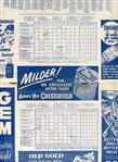 1951 Boston Red Sox American League 50th Anniversary Score Card