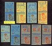 1964-1971 New York Mets Ticket Stub Collection