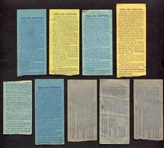 1964-1971 New York Mets Ticket Stub Collection