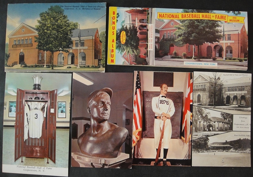 Baseball Hall of Fame Postcard Lot