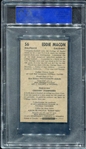 1954 Blue Ribbon Tea #56 Eddie Macon PSA 7