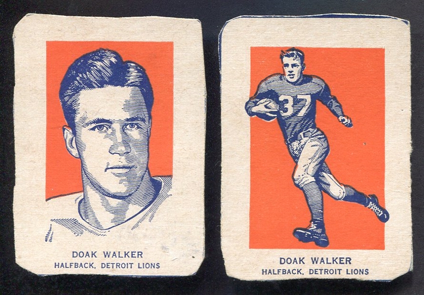 1952 Wheaties Doak Walker Both Poses