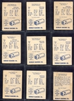 1949 & 1950 Remar Bread 12 Different