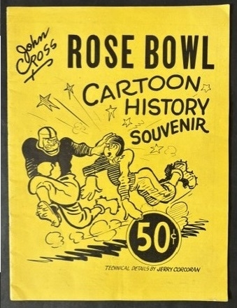 1947 Rose Bowl Cartoon History Souvenir Booklet