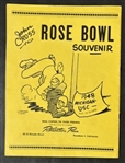1947 Rose Bowl Cartoon History Souvenir Booklet