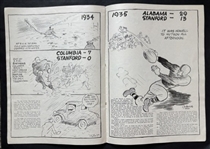 1947 Rose Bowl Cartoon History Souvenir Booklet