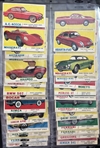 1961 Topps Sports Cars 63 of 66 Plus Dupes