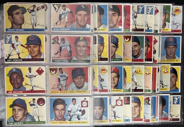 1955 Topps Near Set 172 of 206