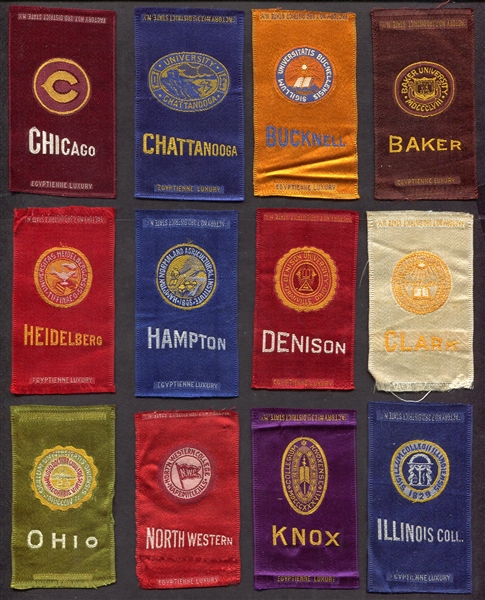 1910 S25 College Seals Silks 25 Different