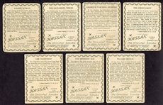 1910 Hassan T30 Arctic Scenes Complete Set of 25