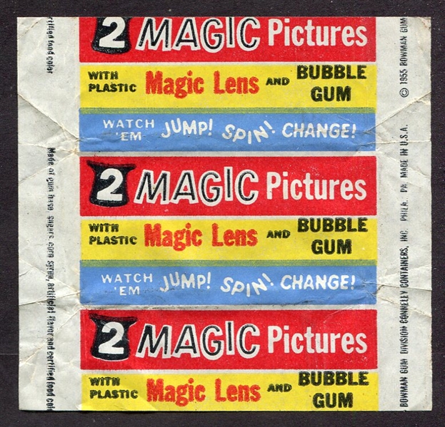1955 Bowman Magic Photos Wrapper