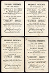 1885 H603 J.D. Larkin Sweet Home Presidents 14 Different