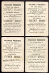 1885 H603 J.D. Larkin Sweet Home Presidents 14 Different