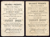 1885 H603 J.D. Larkin Sweet Home Presidents 14 Different