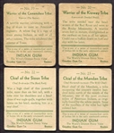 1933 Goudey Indians Series of 24 Lot of 13 Different